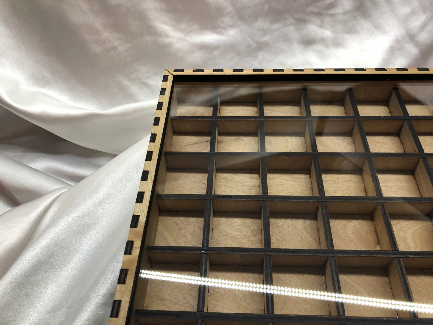 13x13 Typeset Drawer Organizer with 3/4" Partitions - Keep Your Craft Supplies Neat and Tidy - Small Parts Storage Solution