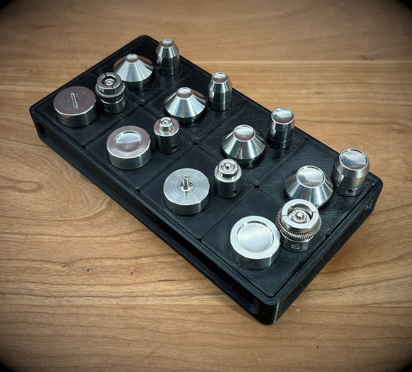 Rivet and Die Set Organizers for Buckleguy