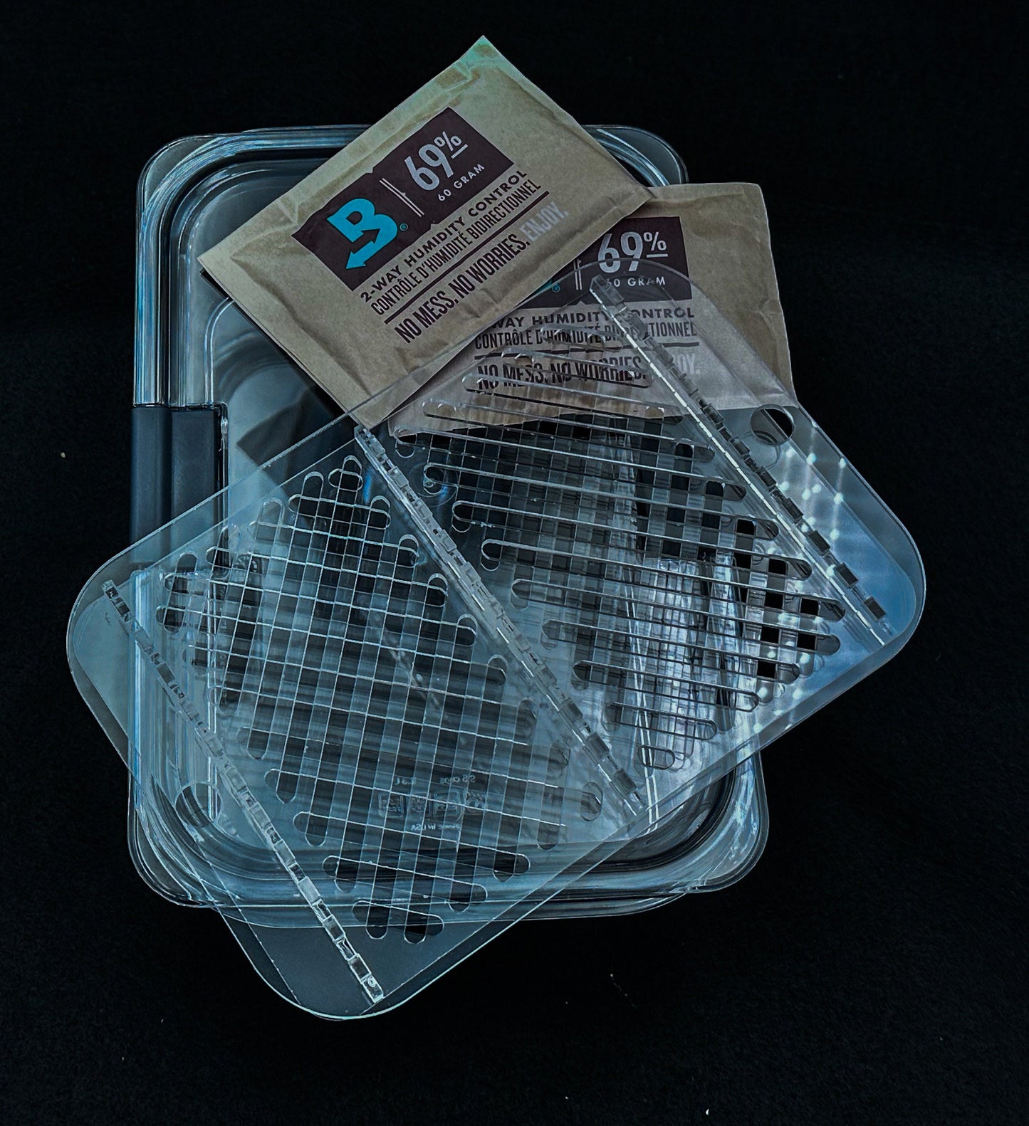 Travel Tupperdor set with Boveda, Precious Space and Container