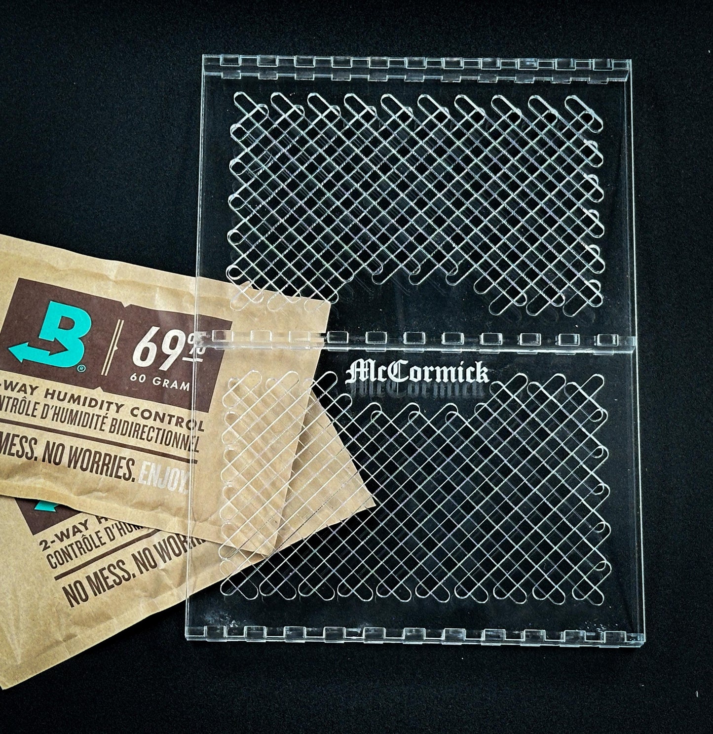 Humidity Control Spacer for Cigar Tupperdor | Boveda® Packs Storage Accessory