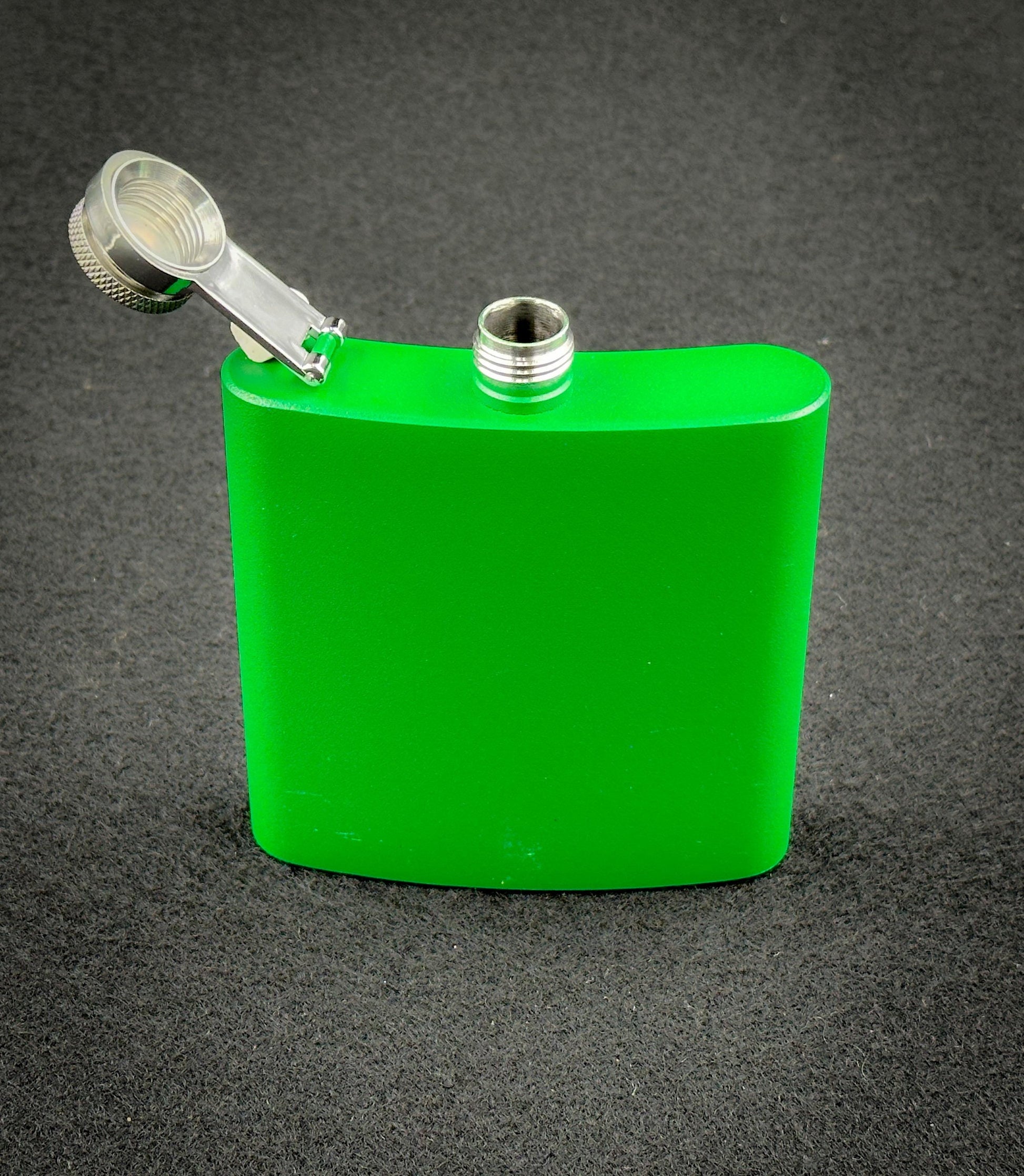 Personalized Hip Flask: Laser Engraved Stainless Steel Groomsman Gift