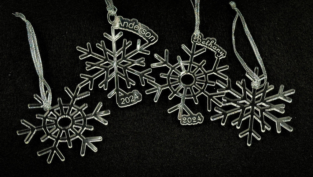 Personalized Snow Flake Sets
