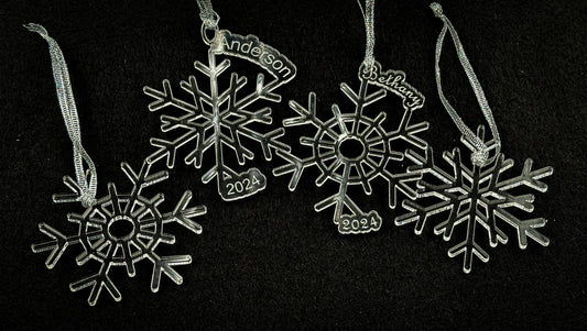 Personalized Snow Flake Sets